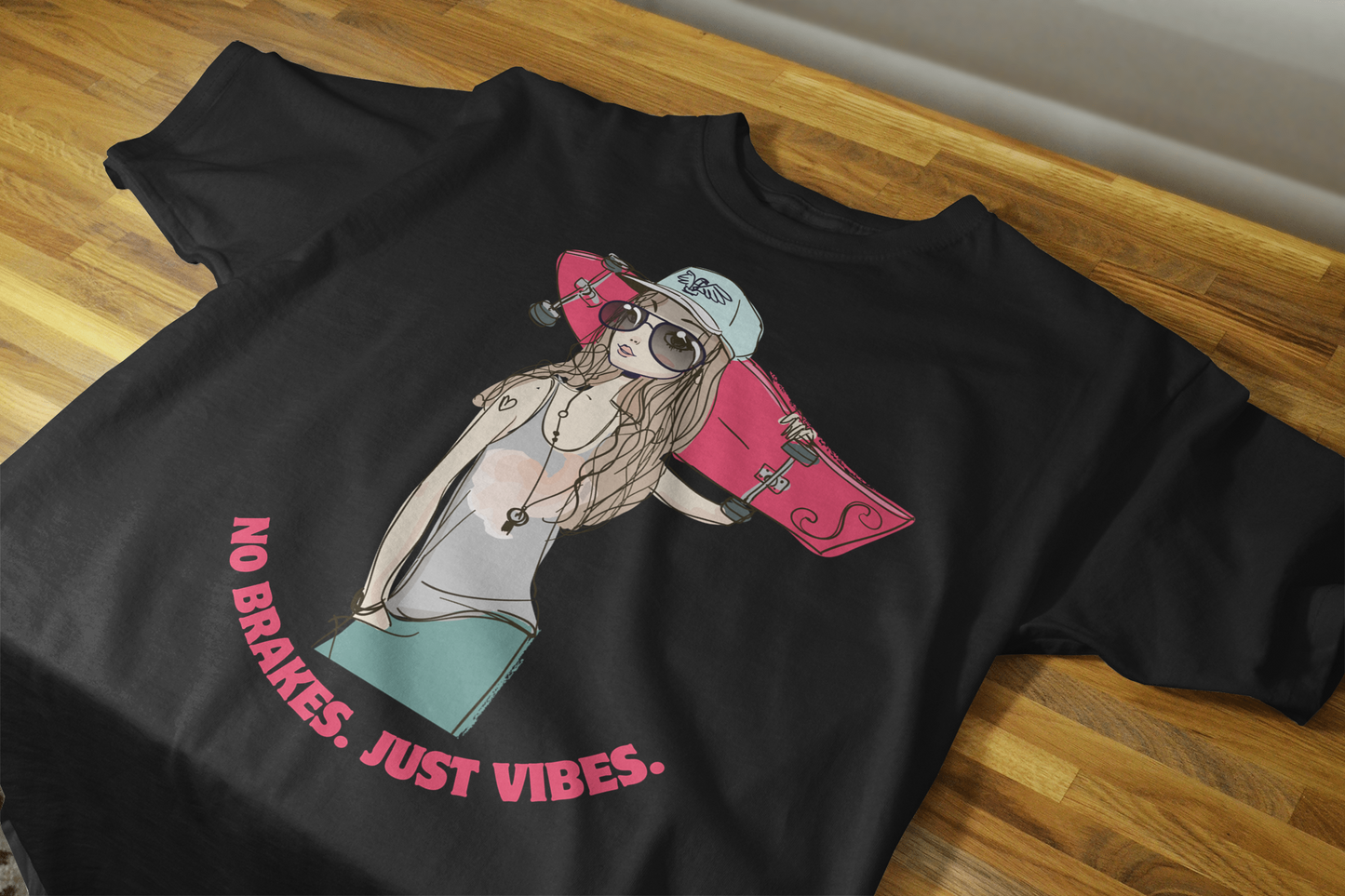 Women Printed Cotton T Shirt | Round Neck | Half Sleeves| 100% Cotton | Regular Fit T-Shirt | Teen | Teen Vibes