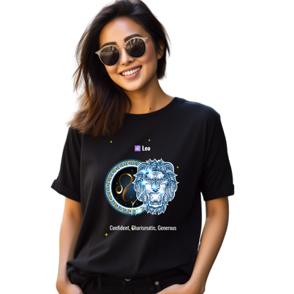 Unisex Printed Cotton T Shirt | Astro | Round Neck | Half Sleeves|100% Cotton Regular Fit T-Shirt | Women | Men | Teen | Teen Vibes