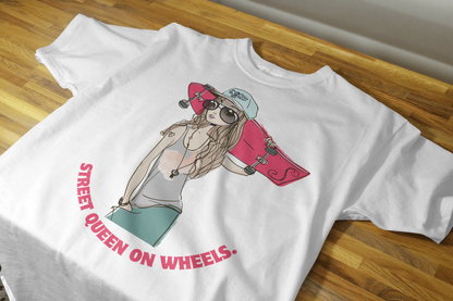 Women Printed Cotton T Shirt | Round Neck | Half Sleeves| 100% Cotton | Regular Fit T-Shirt | Teen | Teen Vibes