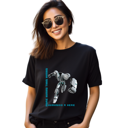 Men’s Printed Cotton T Shirt | Futuristic |Round Neck | Half Sleeves|100% Cotton | Regular Fit T-Shirt | Teens | Teen Vibes