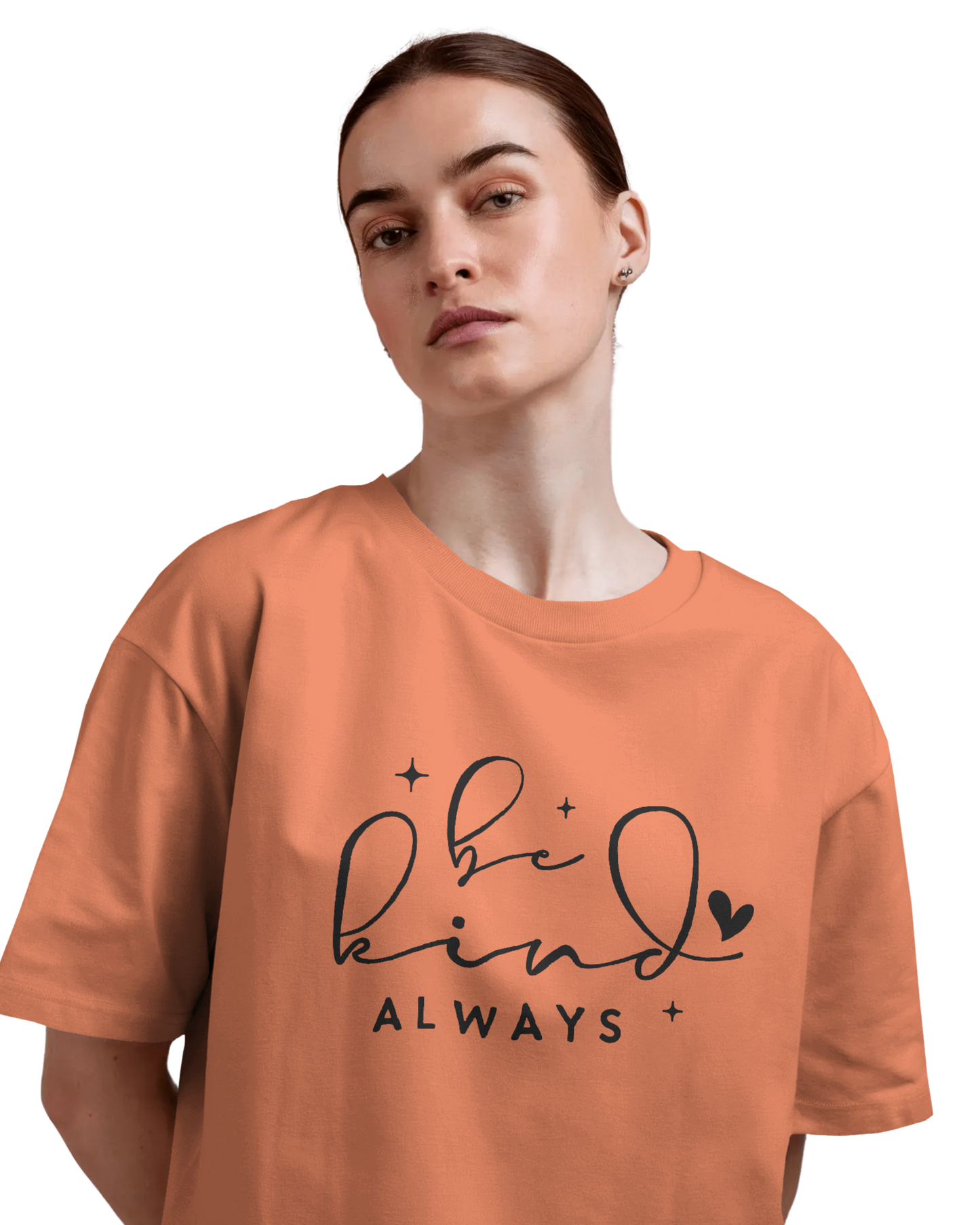 Women Oversize Tee | Printed | 100% Cotton T Shirt | Round Neck | Half Sleeves| Designed by NEOX | Vibrant Colors