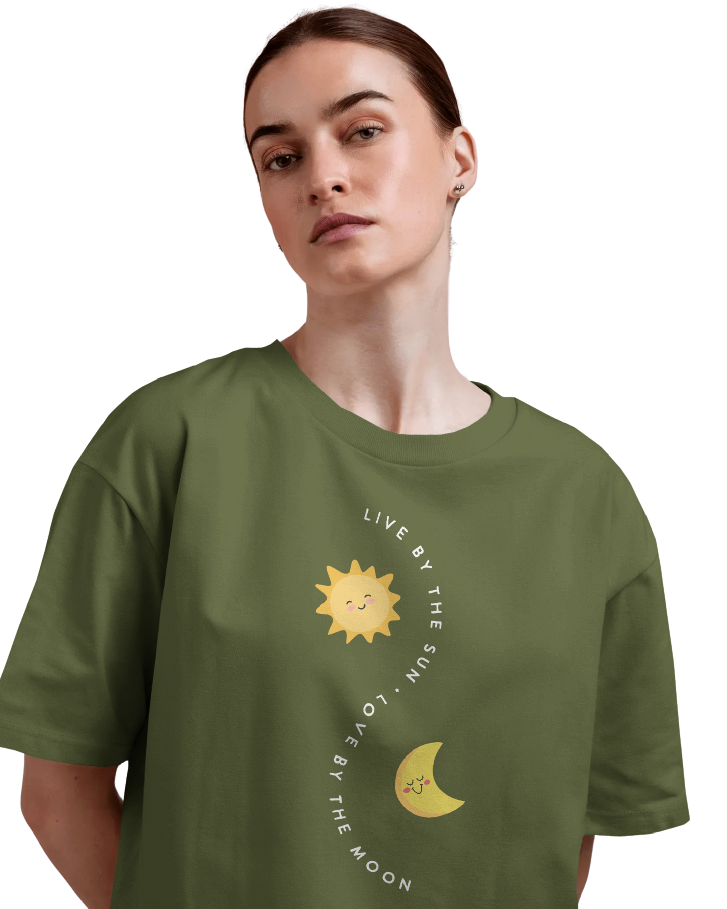 Women Oversize Tee | Printed | 100% Cotton T Shirt | Round Neck | Half Sleeves| Designed by NEOX | Vibrant Colors