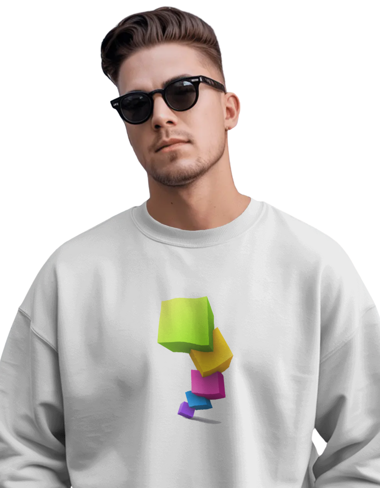 Unisex Oversize Sweatshirt | 400 GSM Heavyweight Fleece | Relaxed Fit | Premium Winter Wear | Men| Women |Teens | Frostline |Classic Sweatshirt |Warm & Soft