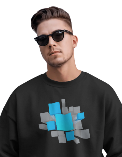 Unisex Oversize Sweatshirt | 400 GSM Heavyweight Fleece | Relaxed Fit | Premium Winter Wear | Men| Women |Teens | Frostline |Classic Sweatshirt |Warm & Soft