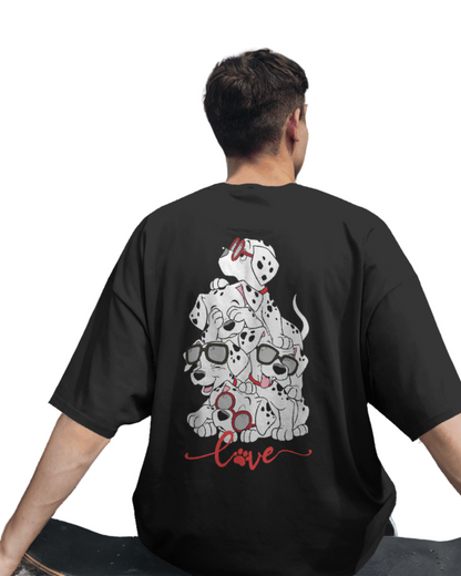 Oversize | Unisex Printed Cotton T Shirt | Round Neck | Half Sleeves|100% Cotton | Women | Men | Teen | Teen Vibes