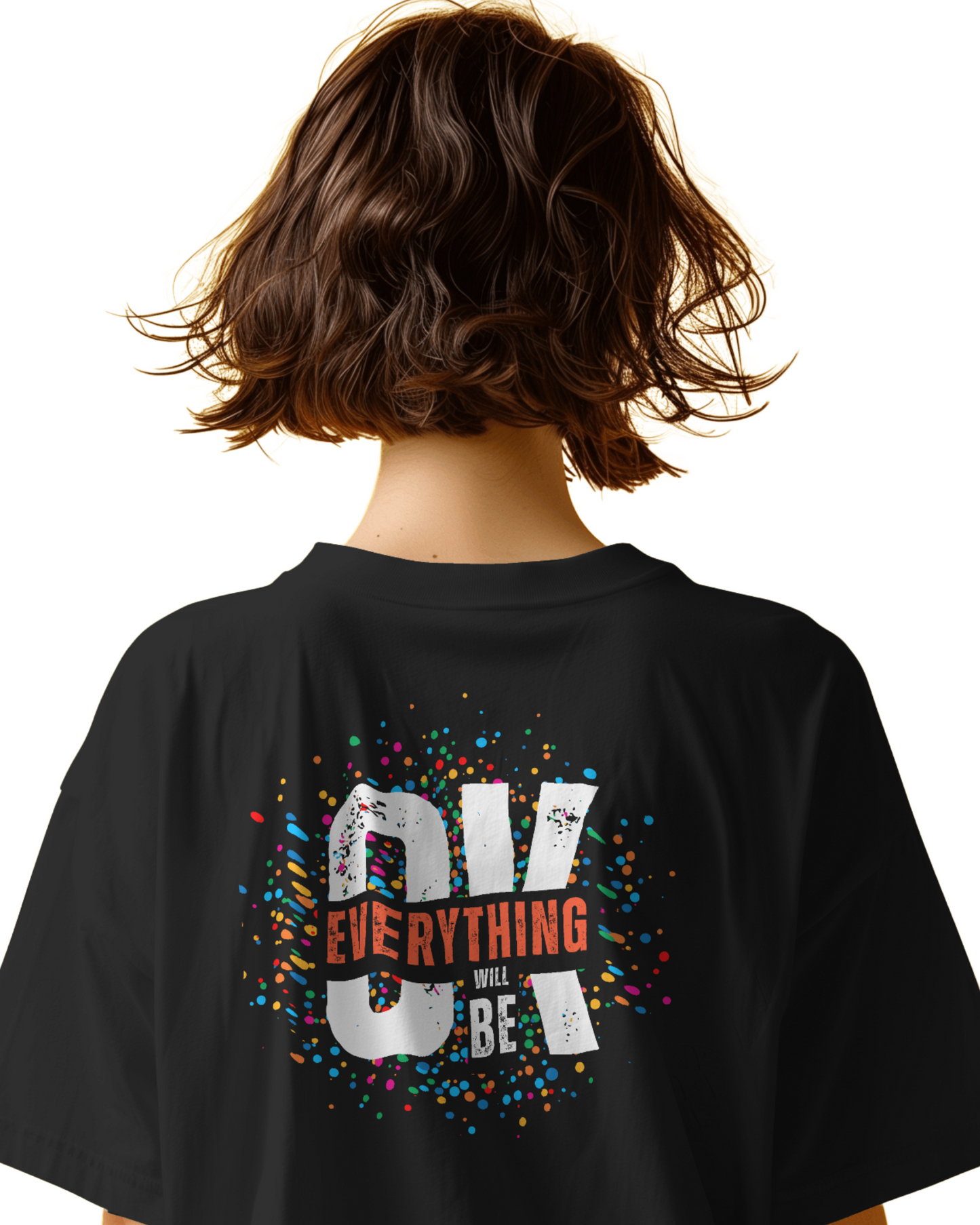Oversize | Unisex Printed Cotton T Shirt | Round Neck | Half Sleeves|100% Cotton | Women | Men | Teen | Teen Vibes