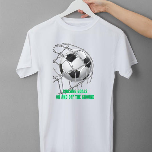 Men’s Printed Cotton T Shirt | Foot Ball |Round Neck | Half Sleeves|100% Cotton | Regular Fit T-Shirt | Teens | Teen Vibes