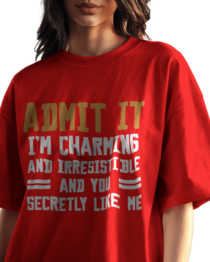 Women Oversize Tee |Street wear | Casual Wear | 100% Cotton T Shirt | Round Neck | Half Sleeves| Vibrant Colors