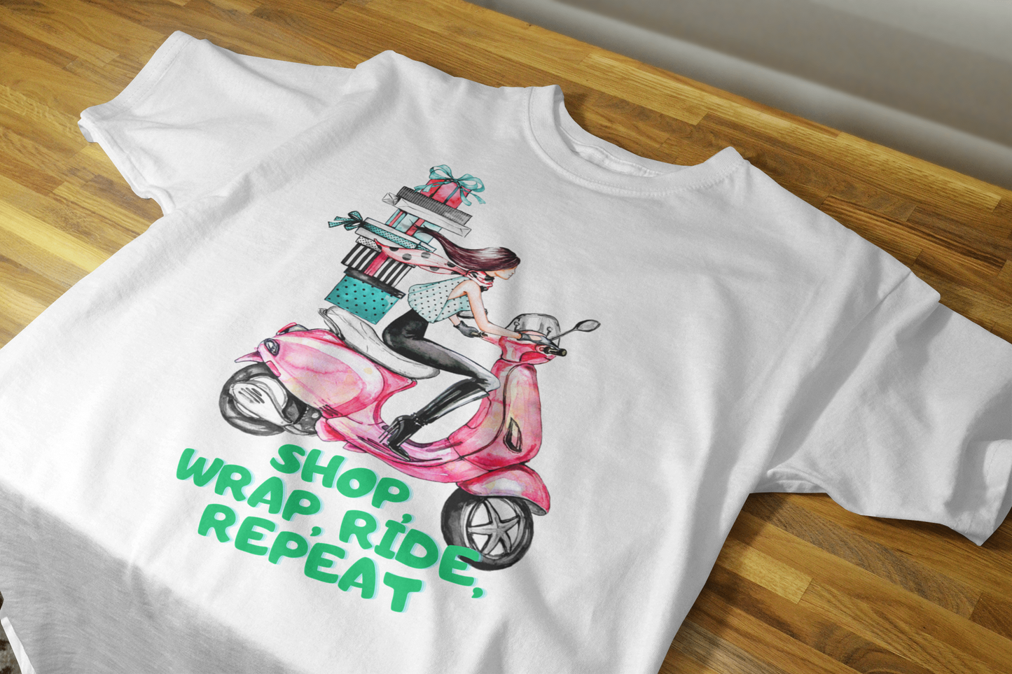 Women Printed Cotton T Shirt | Round Neck | Half Sleeves| 100% Cotton | Regular Fit T-Shirt | Teen | Teen Vibes