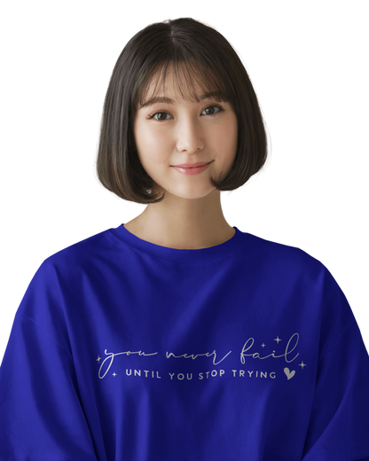Women Oversize Tee | Printed | 100% Cotton T Shirt | Round Neck | Half Sleeves| Designed by NEOX | Vibrant Colors