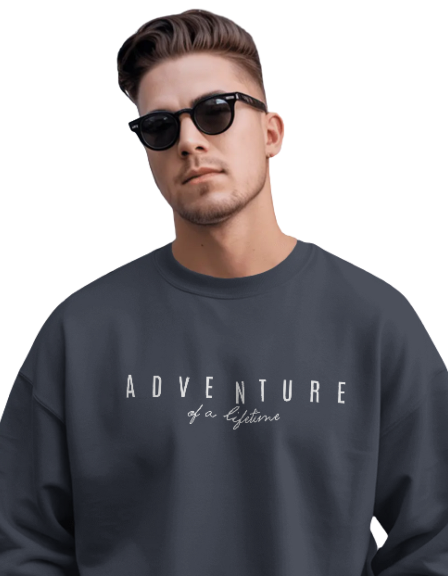 Unisex Oversize Sweatshirt | 400 GSM Heavyweight Fleece | Relaxed Fit | Premium Winter Wear | Men| Women |Teens | Frostline |Classic Sweatshirt |Warm & Soft