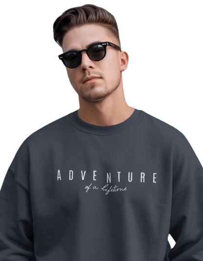 Unisex Oversize Sweatshirt | 400 GSM Heavyweight Fleece | Relaxed Fit | Premium Winter Wear | Men| Women |Teens | Frostline |Classic Sweatshirt |Warm & Soft