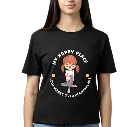 Women Printed Cotton T Shirt | Round Neck | Half Sleeves| 100% Cotton Regular Fit T-Shirt | Teen | Teen Vibes