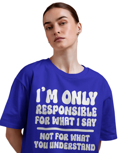 Women Oversize Tee |Street wear | Casual Wear | 100% Cotton T Shirt | Round Neck | Half Sleeves| Vibrant Colors