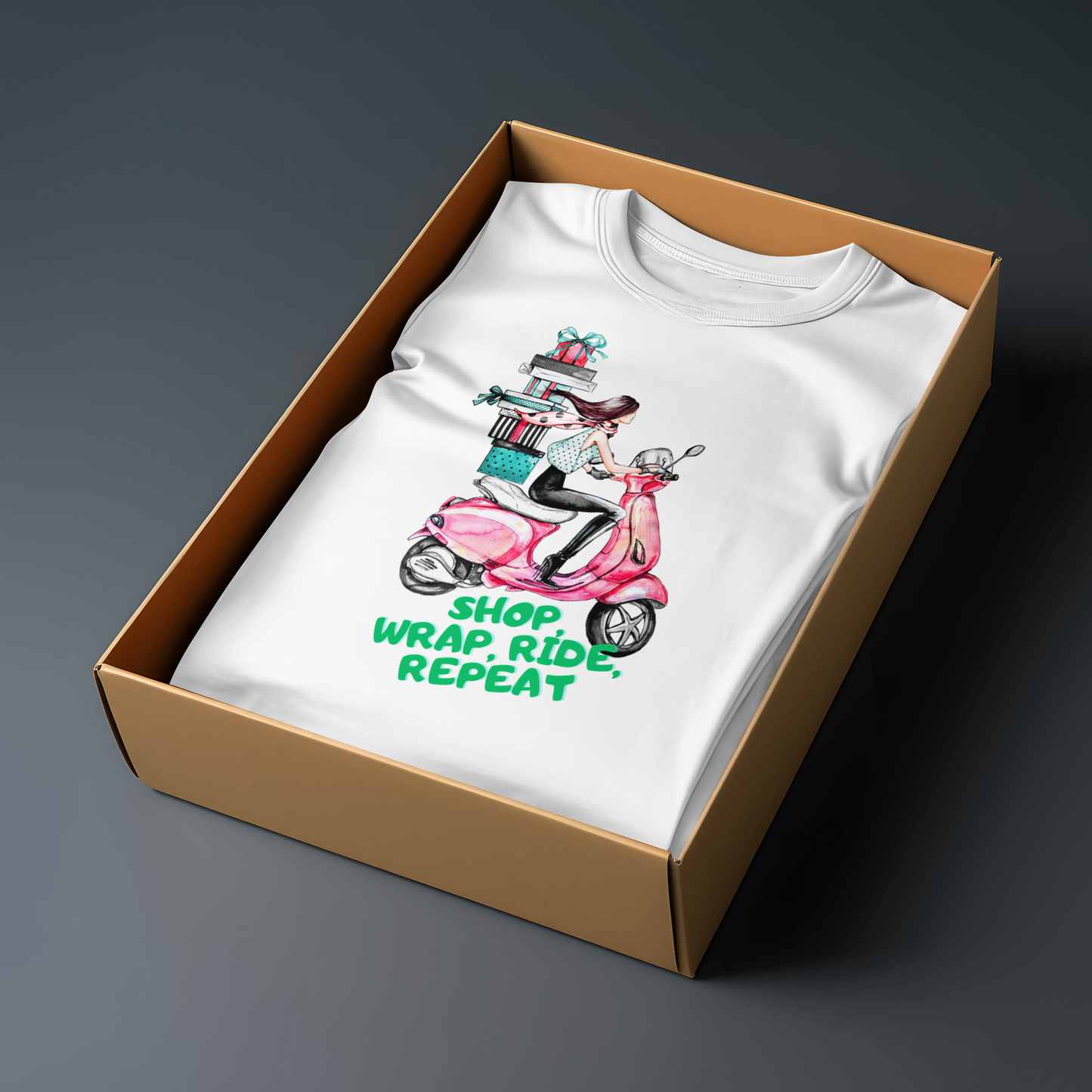 Women Printed Cotton T Shirt | Round Neck | Half Sleeves| 100% Cotton | Regular Fit T-Shirt | Teen | Teen Vibes