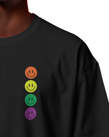 Oversize | Unisex Printed Cotton T Shirt | Round Neck | Half Sleeves|100% Cotton | Women | Men | Teen | Teen Vibes