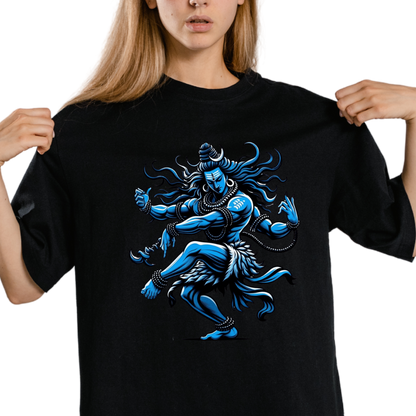 Unisex Printed Cotton T Shirt | Aastha | Round Neck | Half Sleeves|100% Cotton Regular Fit T-Shirt | Women | Men |