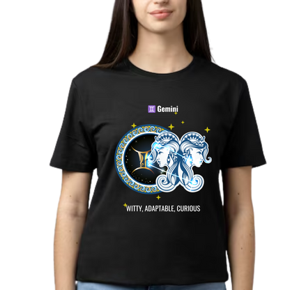 Unisex Printed Cotton T Shirt | Astro | Round Neck | Half Sleeves|100% Cotton Regular Fit T-Shirt | Women | Men | Teen | Teen Vibes