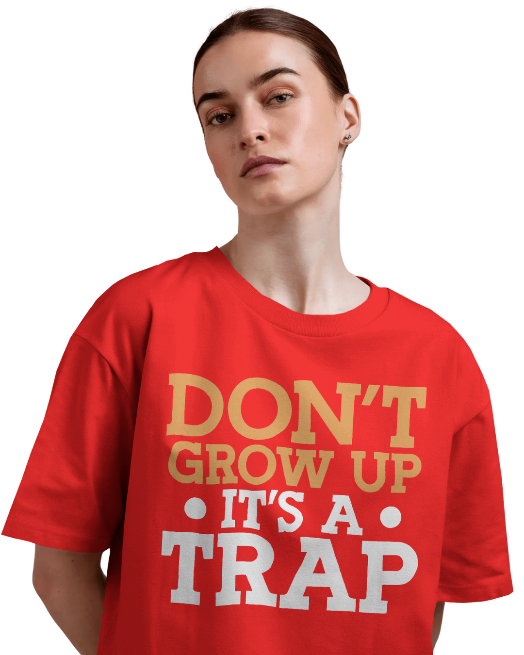 Women Oversize Tee |Street wear | Casual Wear | 100% Cotton T Shirt | Round Neck | Half Sleeves| Vibrant Colors