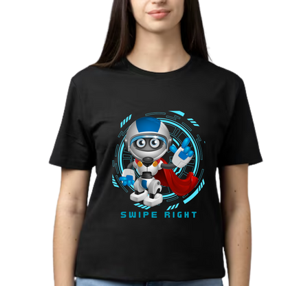 Men’s Printed Cotton T Shirt | Futuristic |Round Neck | Half Sleeves|100% Cotton | Regular Fit T-Shirt | Teens | Teen Vibes