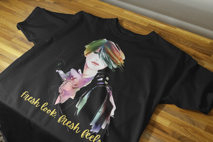 Women Printed Cotton T Shirt | Round Neck | Half Sleeves| 100% Cotton | Regular Fit T-Shirt | Teen | Teen Vibes