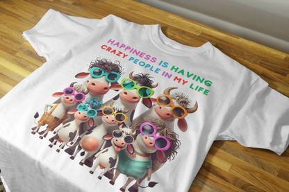 Women Printed Cotton T Shirt | Round Neck | Half Sleeves| 100% Cotton | Regular Fit T-Shirt | Teen | Teen Vibes