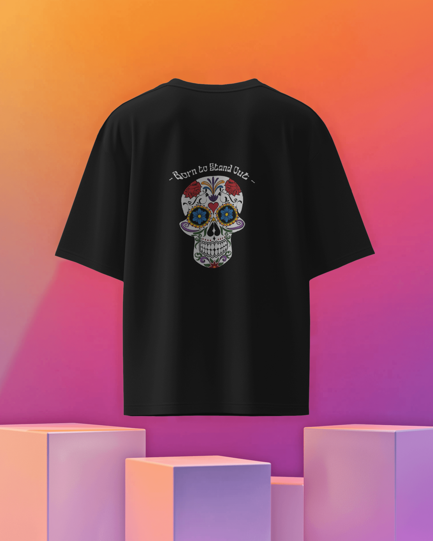 Oversize | Unisex Printed Cotton T Shirt | Round Neck | Half Sleeves|100% Cotton | Women | Men | Teen | Teen Vibes