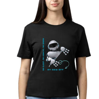 Men’s Printed Cotton T Shirt | Futuristic |Round Neck | Half Sleeves|100% Cotton | Regular Fit T-Shirt | Teens | Teen Vibes
