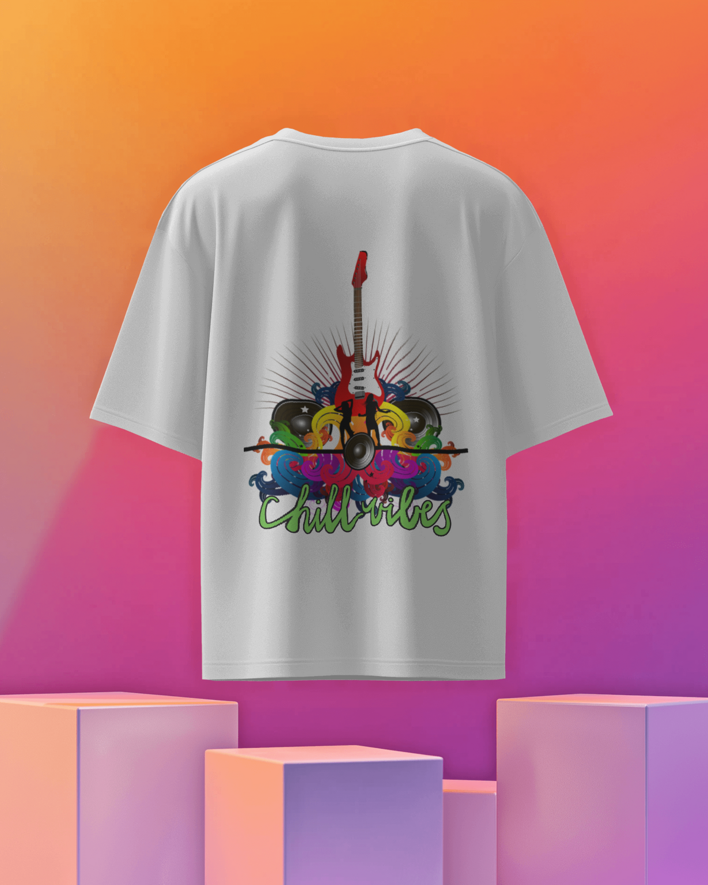 Oversize | Unisex Printed Cotton T Shirt | Round Neck | Half Sleeves|100% Cotton | Women | Men | Teen | Teen Vibes