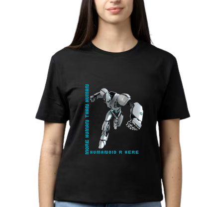 Men’s Printed Cotton T Shirt | Futuristic |Round Neck | Half Sleeves|100% Cotton | Regular Fit T-Shirt | Teens | Teen Vibes