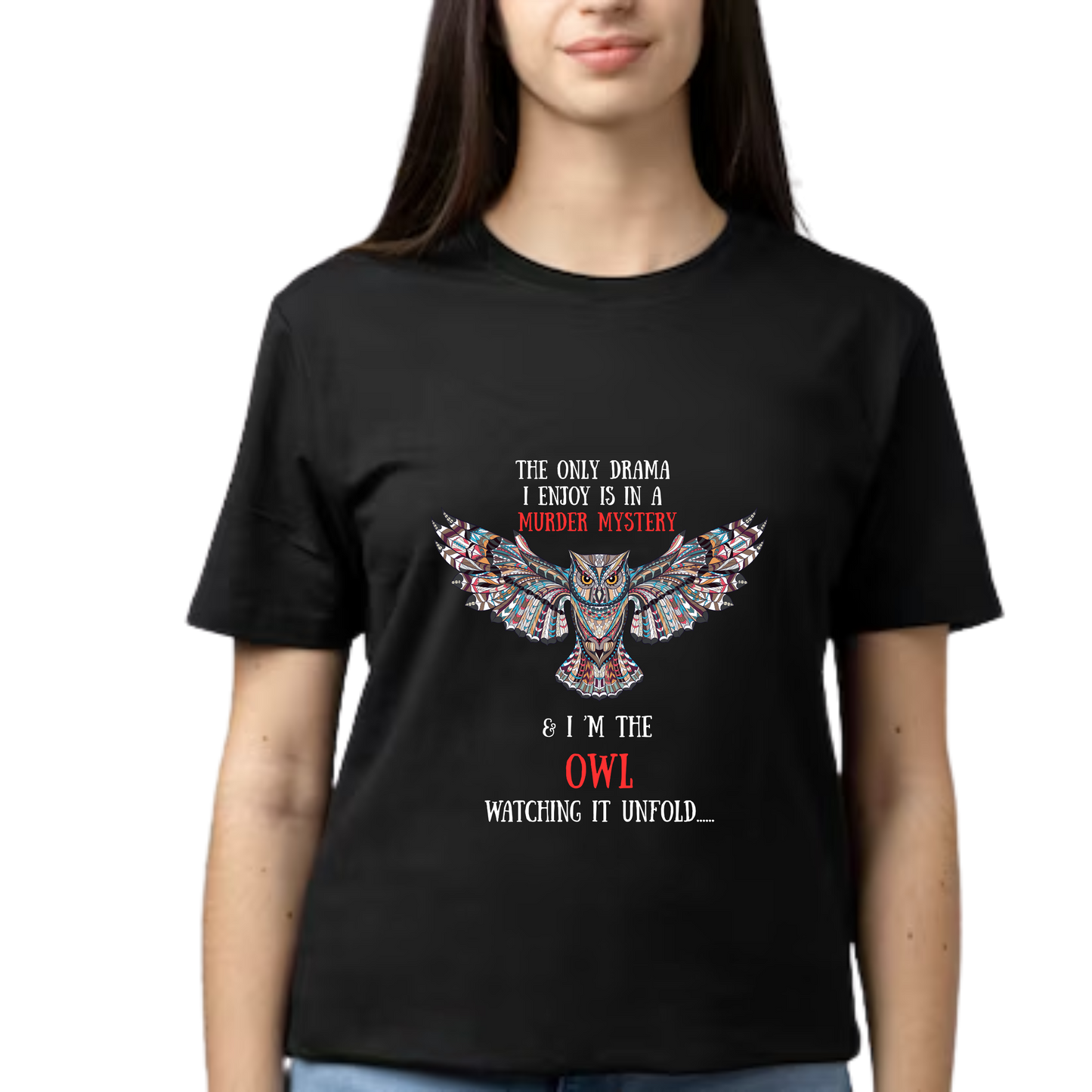 Women Printed Cotton T Shirt | Round Neck | Half Sleeves| 100% Cotton | Regular Fit T-Shirt | Teen | Teen Vibes