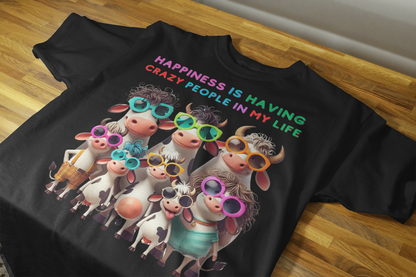 Women Printed Cotton T Shirt | Round Neck | Half Sleeves| 100% Cotton | Regular Fit T-Shirt | Teen | Teen Vibes