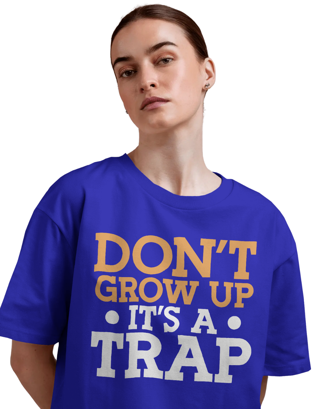Women Oversize Tee |Street wear | Casual Wear | 100% Cotton T Shirt | Round Neck | Half Sleeves| Vibrant Colors