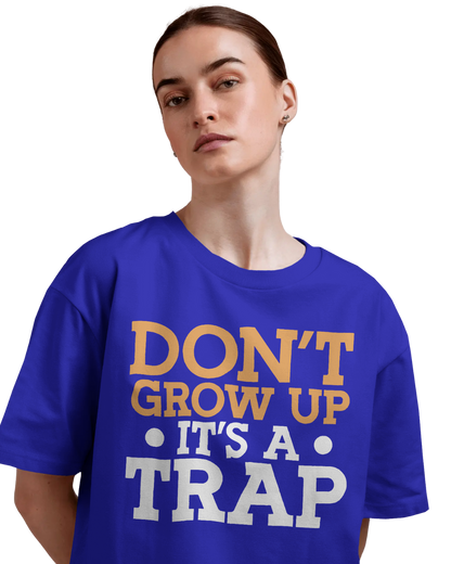 Women Oversize Tee |Street wear | Casual Wear | 100% Cotton T Shirt | Round Neck | Half Sleeves| Vibrant Colors