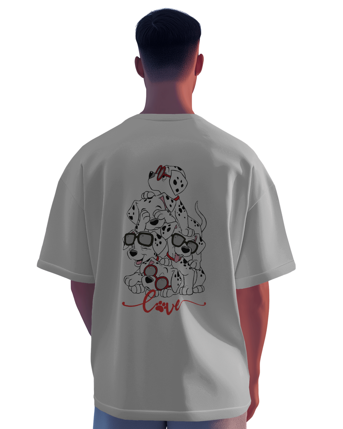 Oversize | Unisex Printed Cotton T Shirt | Round Neck | Half Sleeves|100% Cotton | Women | Men | Teen | Teen Vibes