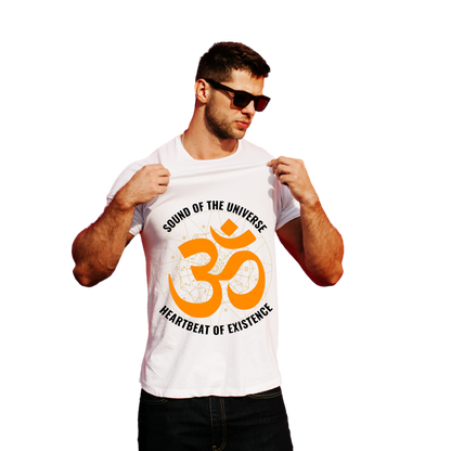Unisex Printed Cotton T Shirt | Aastha | Trust | Belief | Round Neck | Half Sleeves|100% Cotton Regular Fit T-Shirt | Women | Men | Teen | Teen Vibes