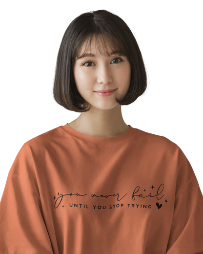 Women Oversize Tee | Printed | 100% Cotton T Shirt | Round Neck | Half Sleeves| Designed by NEOX | Vibrant Colors