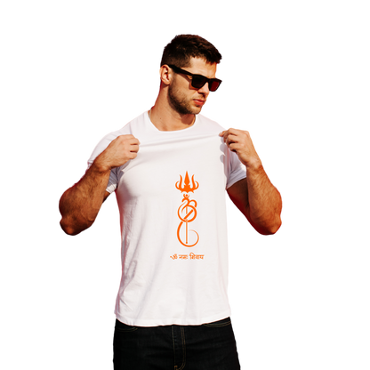 Unisex Printed Cotton T Shirt | Aastha | Trust | Belief | Round Neck | Half Sleeves|100% Cotton Regular Fit T-Shirt | Women | Men | Teen | Teen Vibes