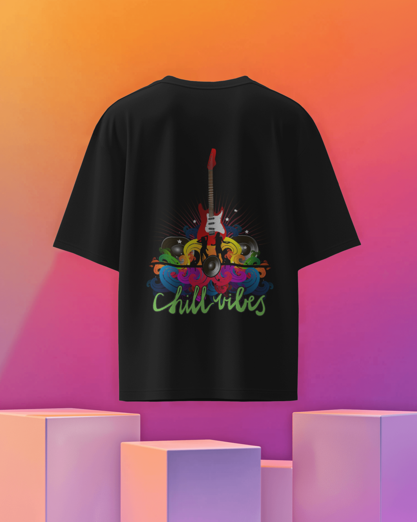 Oversize | Unisex Printed Cotton T Shirt | Round Neck | Half Sleeves|100% Cotton | Women | Men | Teen | Teen Vibes