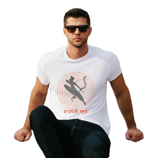 Unisex Printed Cotton T Shirt | Aastha | Trust | Belief | Round Neck | Half Sleeves|100% Cotton Regular Fit T-Shirt | Women | Men | Teen | Teen Vibes