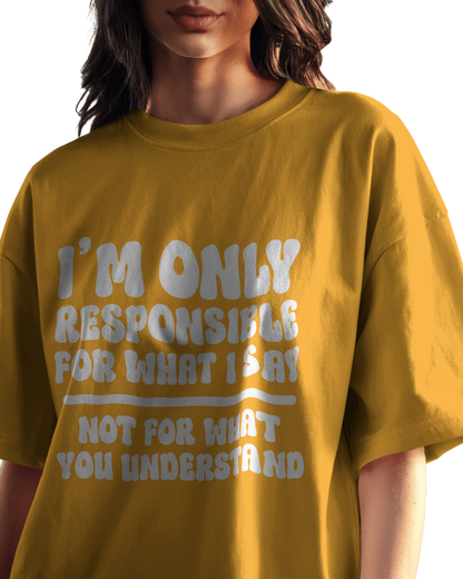 Women Oversize Tee |Street wear | Casual Wear | 100% Cotton T Shirt | Round Neck | Half Sleeves| Vibrant Colors
