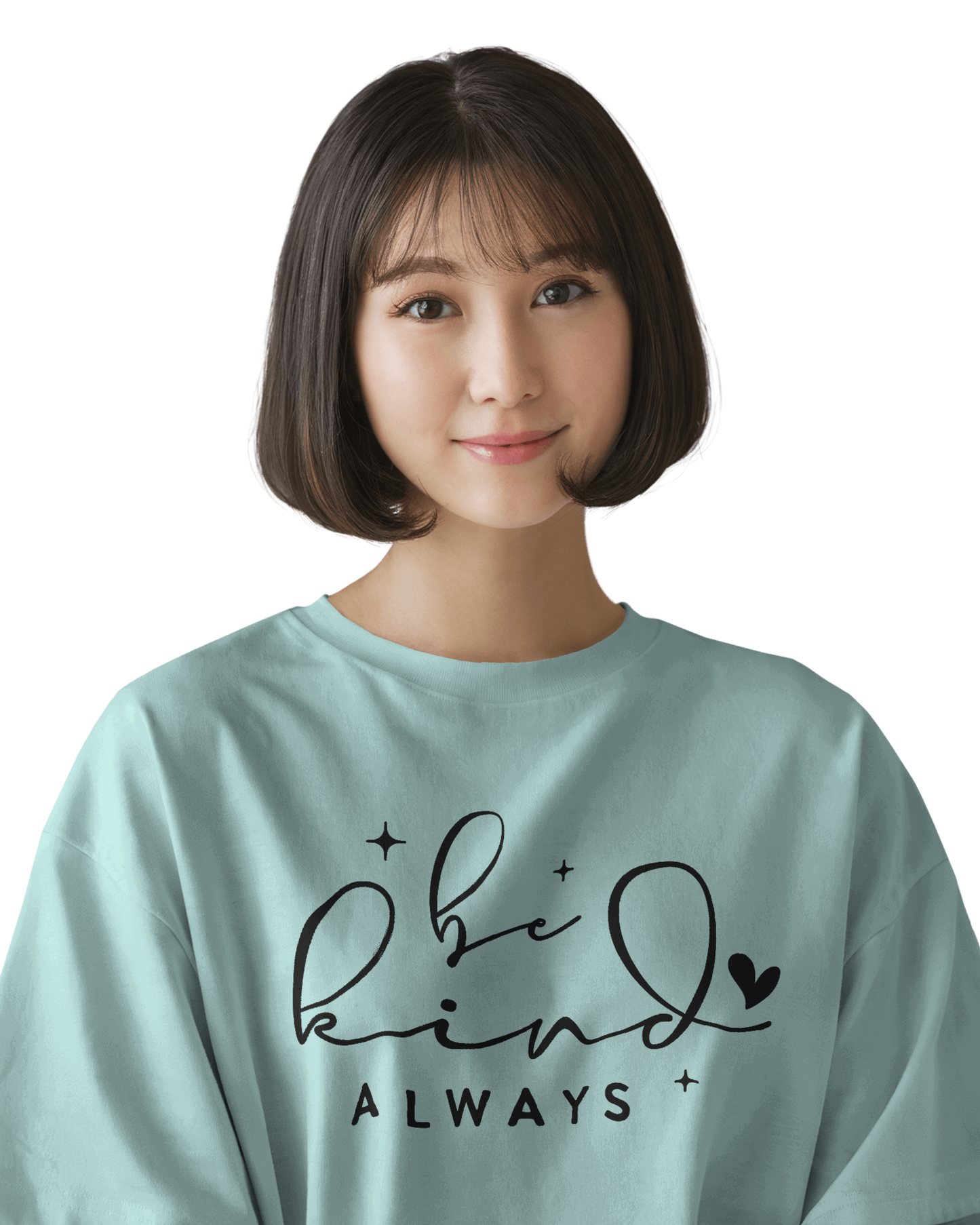 Women Oversize Tee | Printed | 100% Cotton T Shirt | Round Neck | Half Sleeves| Designed by NEOX | Vibrant Colors