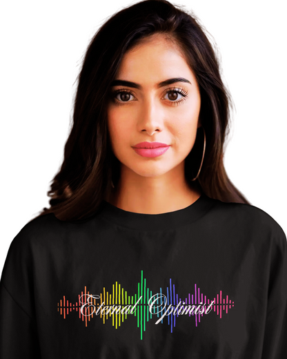 Oversize | Unisex Printed Cotton T Shirt | Round Neck | Half Sleeves|100% Cotton | Women | Men | Teen | Teen Vibes