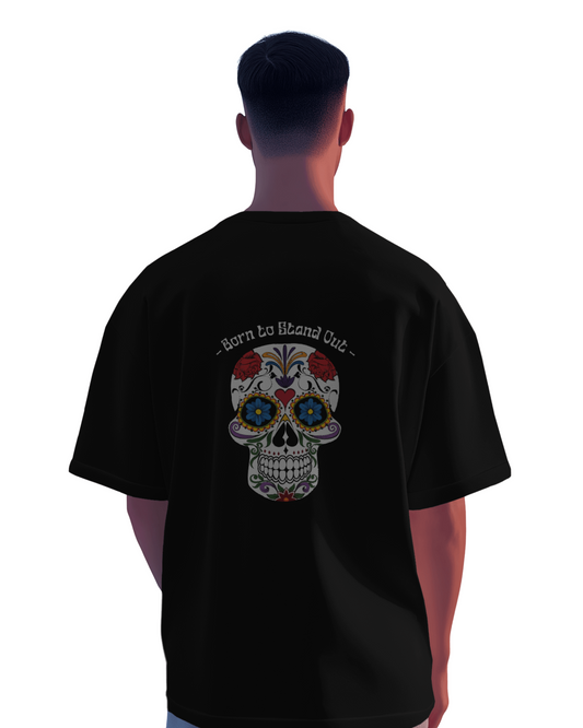 Oversize | Unisex Printed Cotton T Shirt | Round Neck | Half Sleeves|100% Cotton | Women | Men | Teen | Teen Vibes