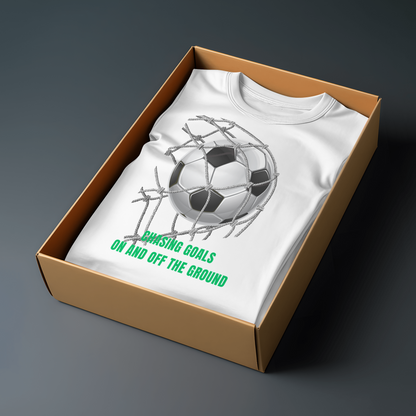Men’s Printed Cotton T Shirt | Foot Ball |Round Neck | Half Sleeves|100% Cotton | Regular Fit T-Shirt | Teens | Teen Vibes