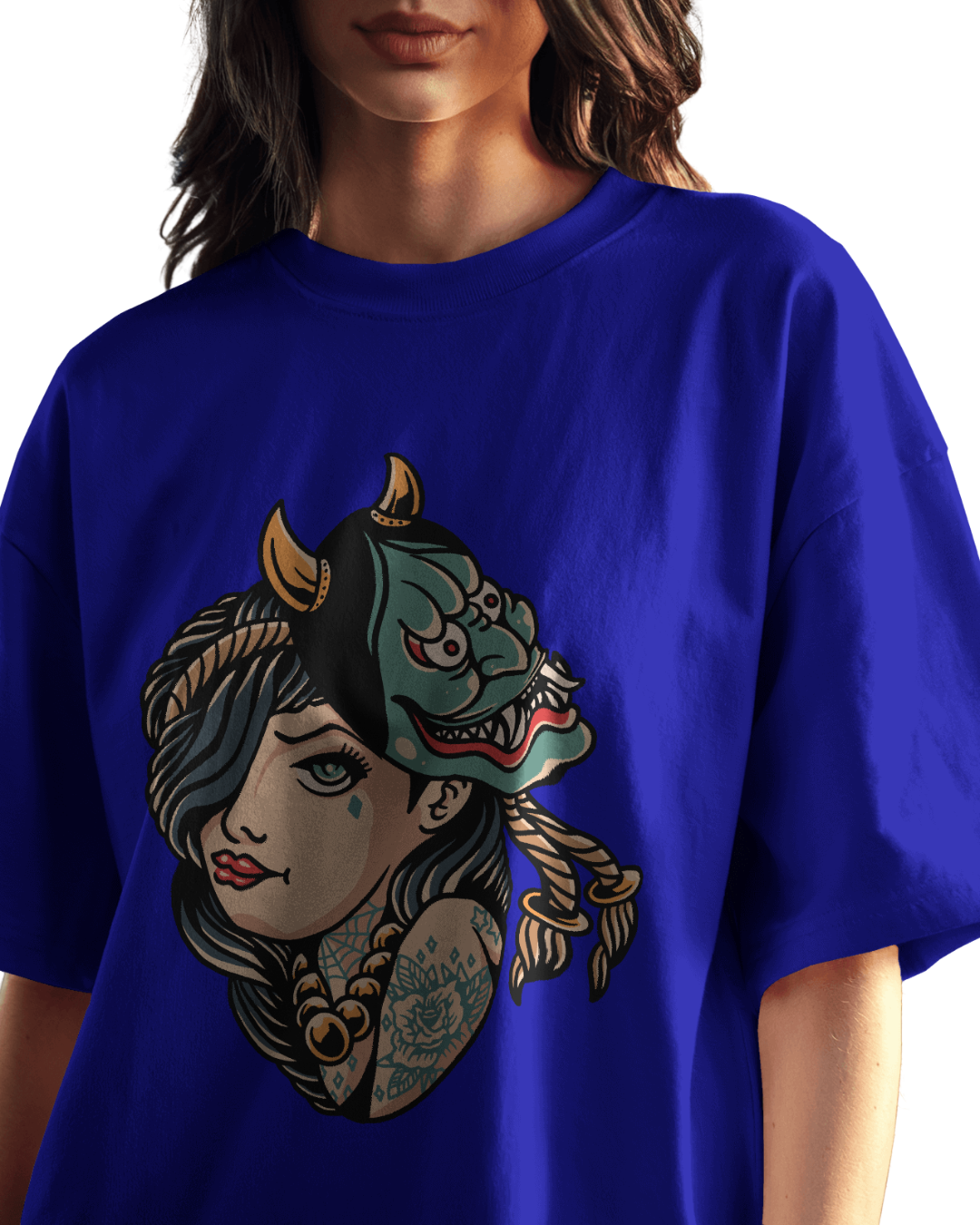 Women Oversize Tee |Street wear | Casual Wear | 100% Cotton T Shirt | Round Neck | Half Sleeves| Vibrant Colors