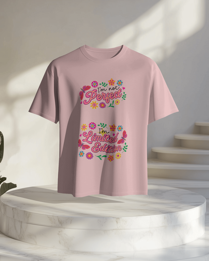 Women Oversize Tee | Printed | 100% Cotton T Shirt | Round Neck | Half Sleeves| Designed by NEOX | Vibrant Colours
