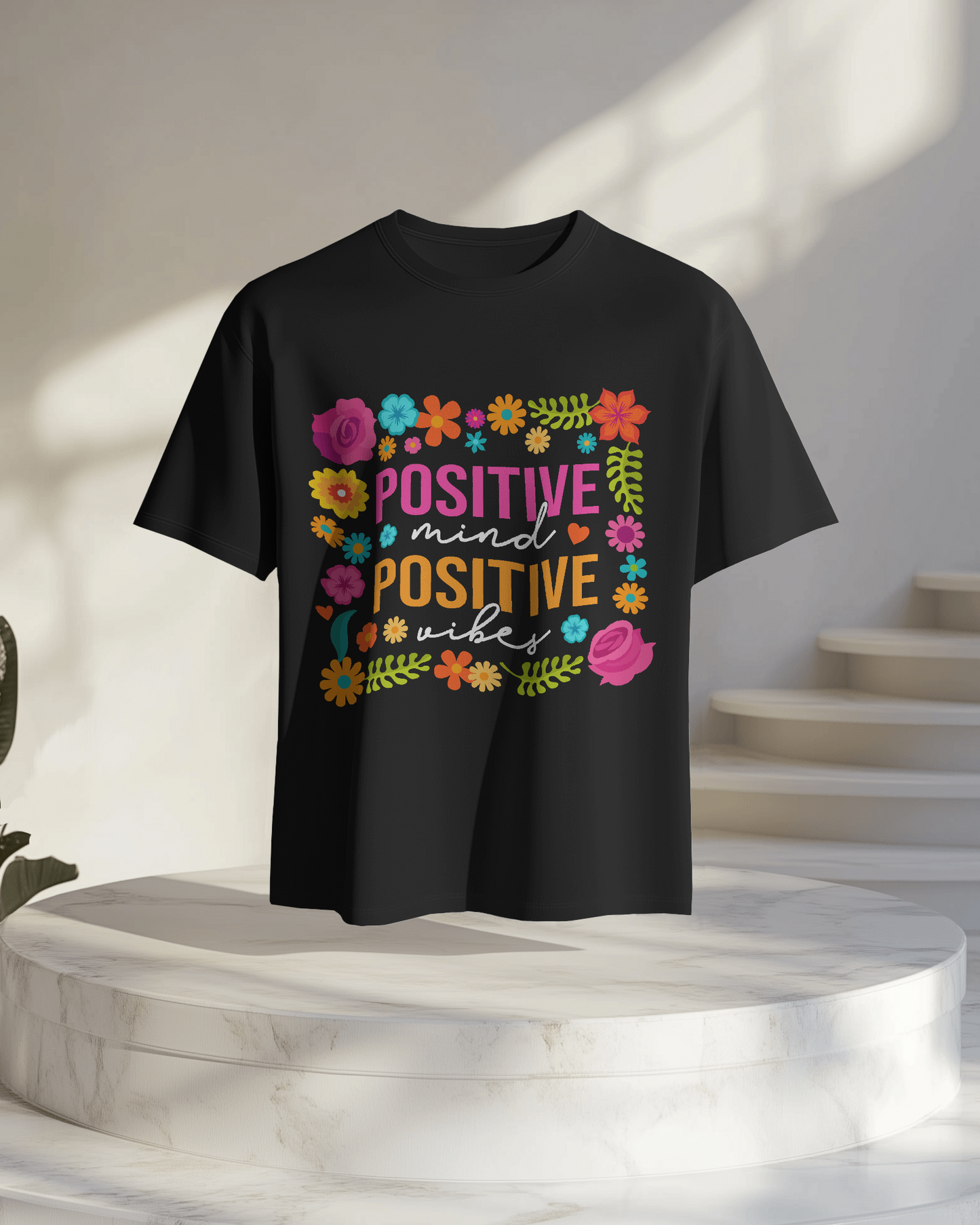 Women Oversize Tee | Printed | 100% Cotton T Shirt | Round Neck | Half Sleeves| Designed by NEOX | Vibrant Colors