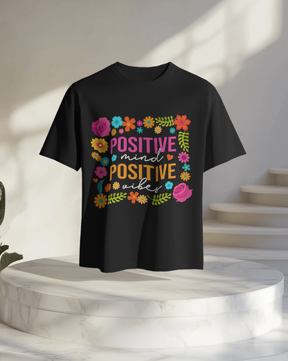 Women Oversize Tee | Printed | 100% Cotton T Shirt | Round Neck | Half Sleeves| Designed by NEOX | Vibrant Colors