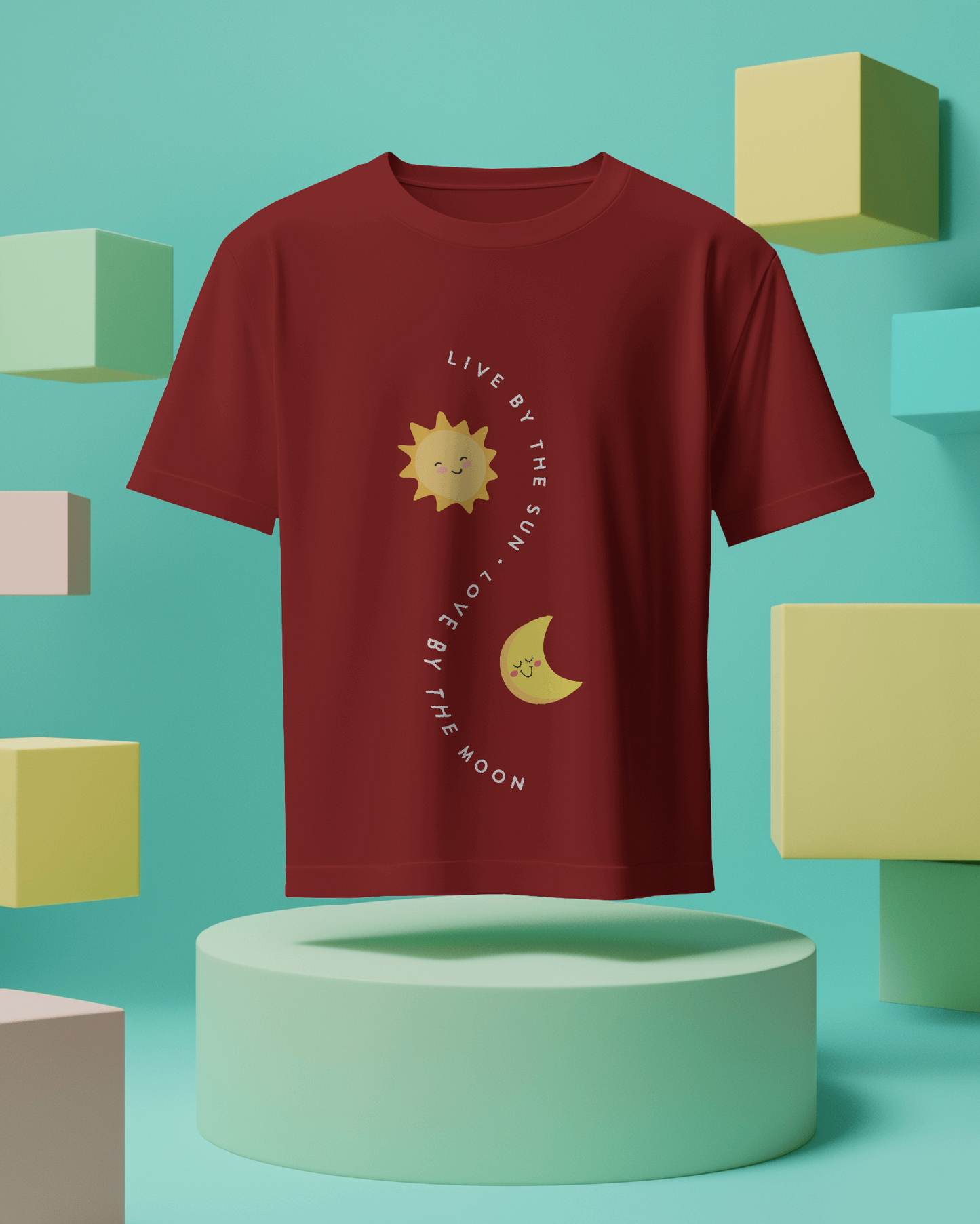 Women Oversize Tee | Printed | 100% Cotton T Shirt | Round Neck | Half Sleeves| Designed by NEOX | Vibrant Colors